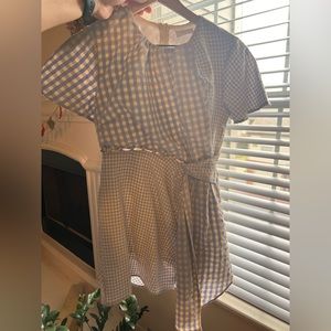 Mini asymmetrical dress